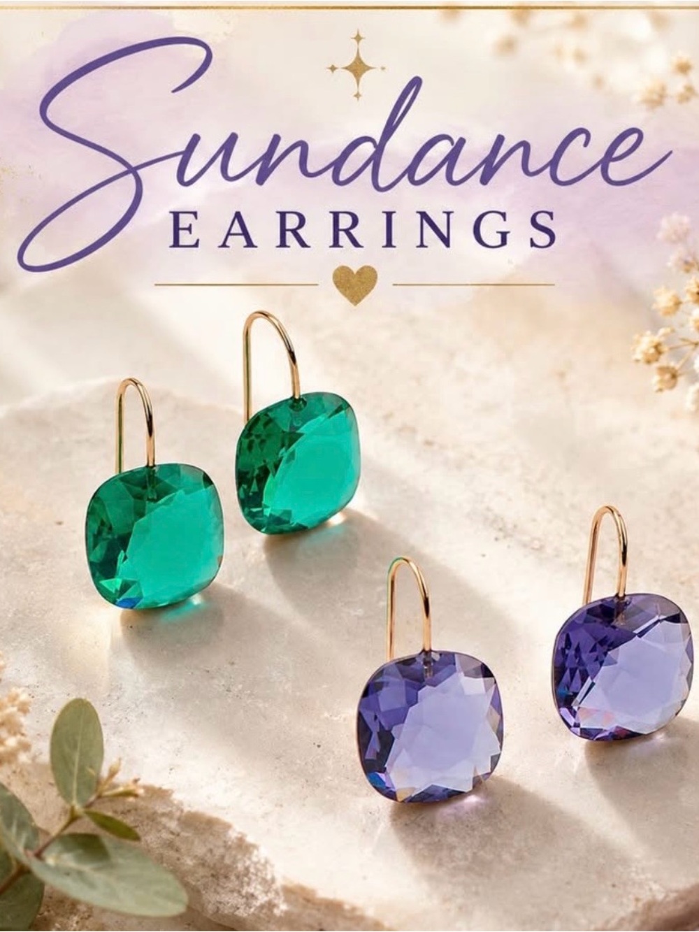 Park Lane “Sundance” Earrings in Purple! BNIB!